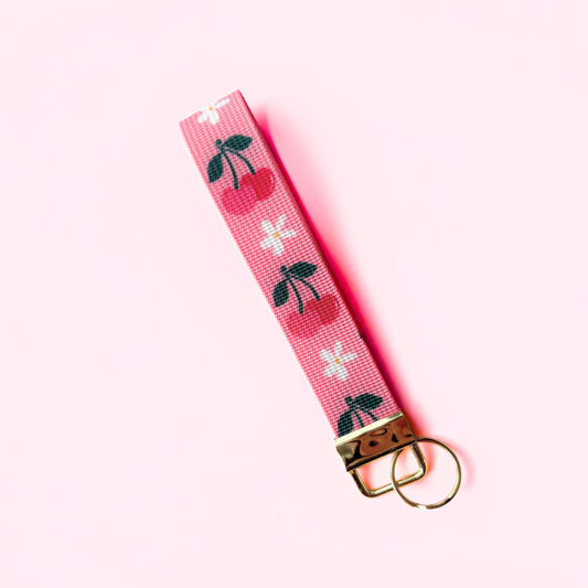 Porte clef cerises